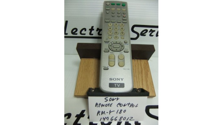 Sony RM-Y180 remote control.